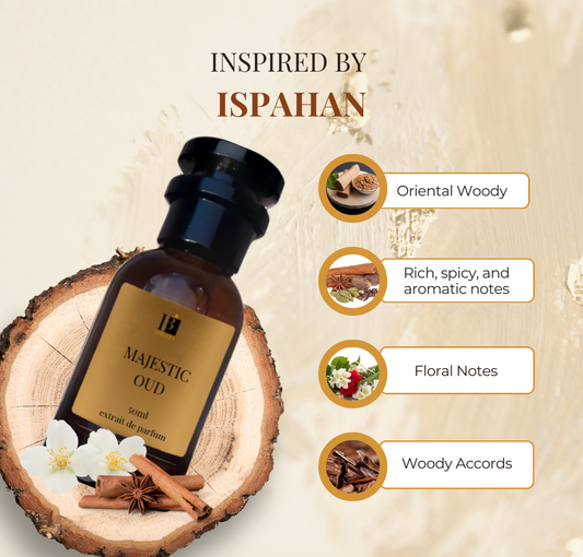 Majestic Oud 50ml - Inspired by Oud Ispahan