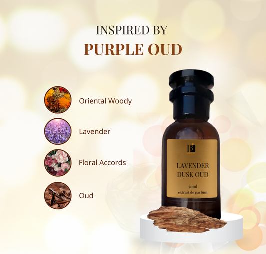 Lavender Dusk Oud 50ml - Inspired by Purple Oud