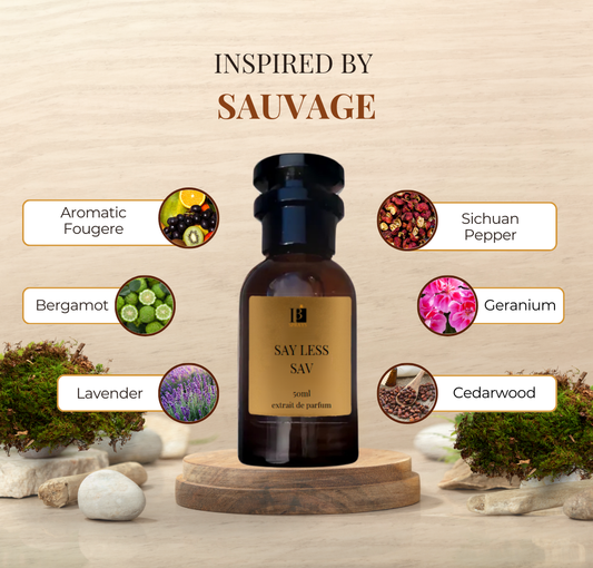 Say Less Sav 50ml - Inspired by Sauvage