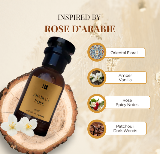 Arabian Rose 50ml - Inspired by Rose d’Arabie