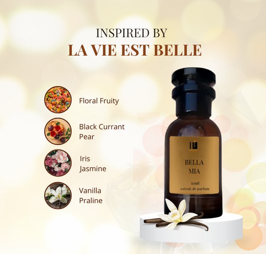 Bella Mia 50ml - Inspired by La Vie Est  Belle