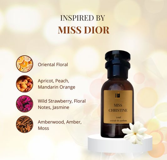 50ml Miss Christine - inspired by miss D10r