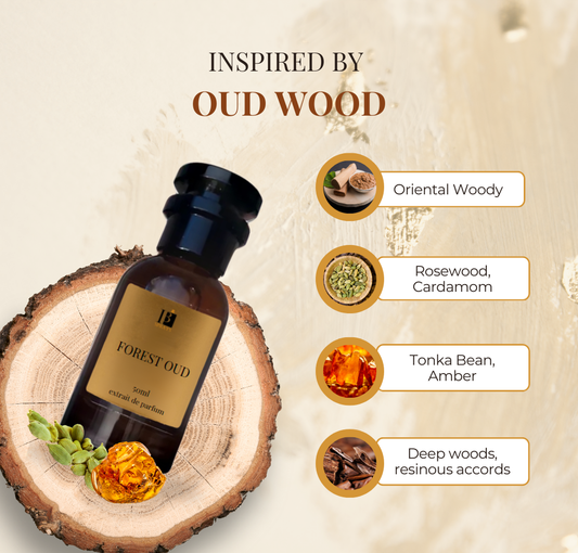 Forest Oud 50ml - Inspired by Oud Wood