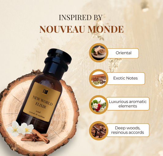New World Elixir 50ml - Inspired by Nouveau Monde