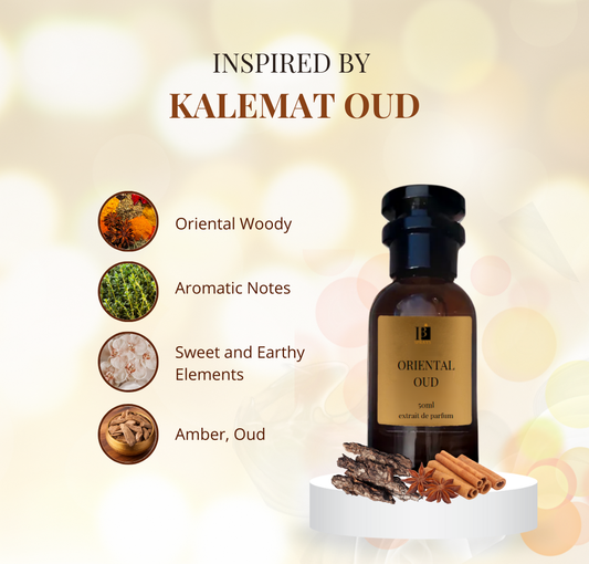 Oriental Oud 50ml - Inspired by Kalemat Oud