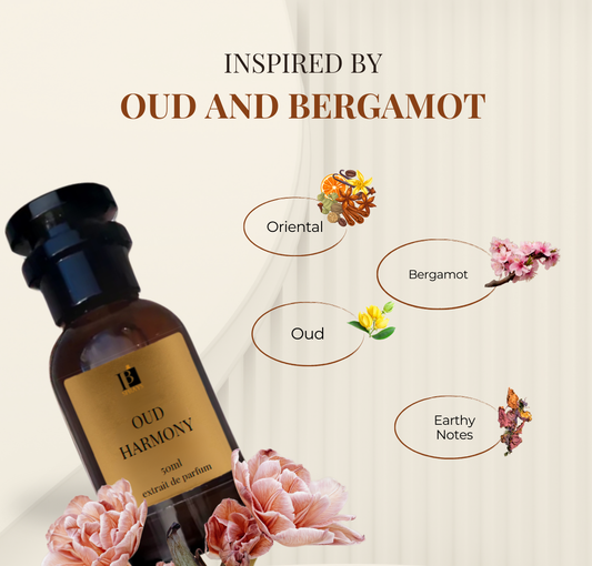 Oud Harmony 50ml - Inspired by Oud and Bergamot