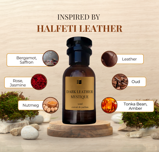 Dark Leather Mystique 50ml - Inspired by Halfeti Leather