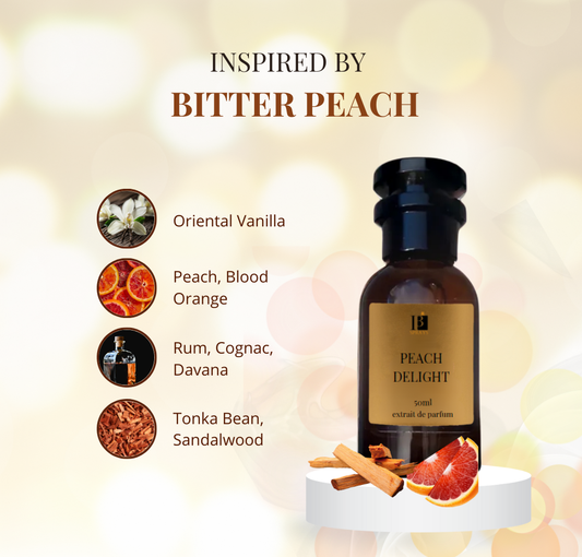 Peach Delight 50ml - Inspired by Bitter Peach