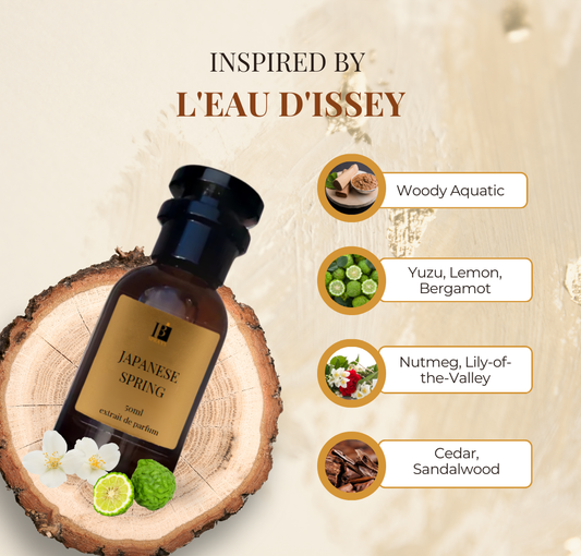 Japanese Spring 50ml - Inspired by L'Eau d'Issey
