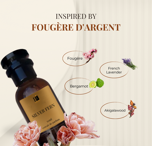 Silver Fern 50ml - inspired by Fougère d'Argent
