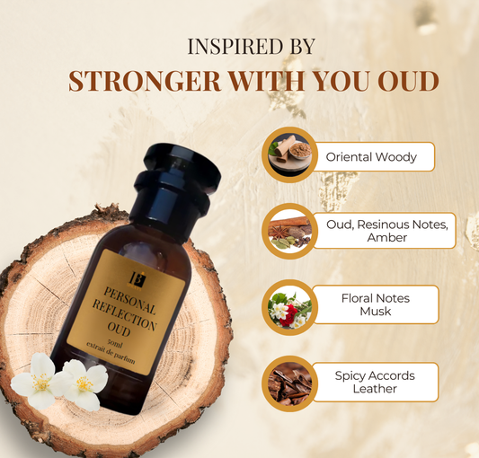 Personal Reflection Oud 50ml - Inspired by Stronger With You Oud