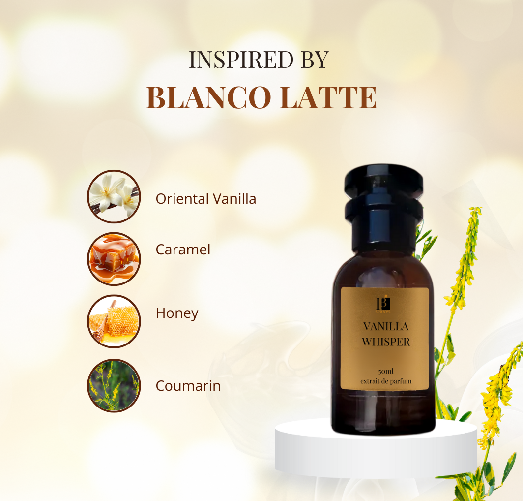 Vanilla Whisper - Inspired by Blanco Latte 50ml