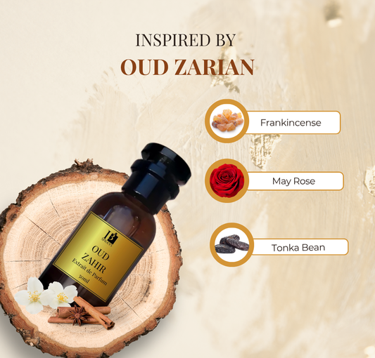 Oud Zahir 50ml - inspired by Oud Zarian
