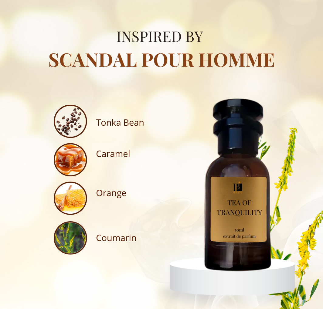 Tea of Tranquility 50ml - Inspired by Scandal Pour Homme