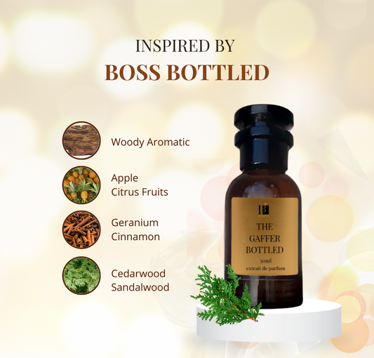 The Gaffer Bottled 50ml - Inspired by Boss Bottled
