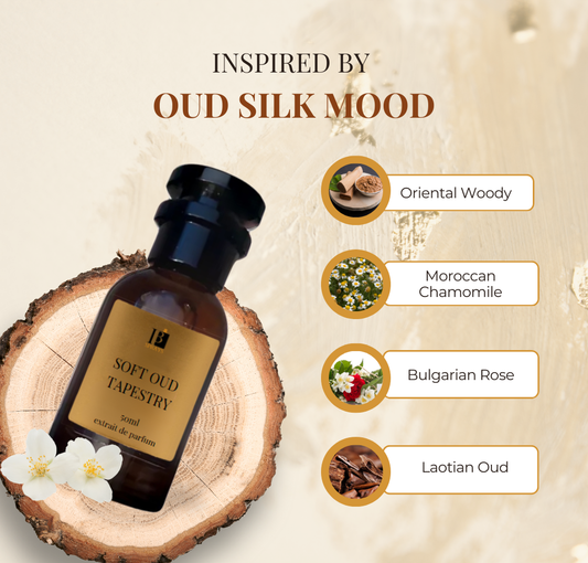 Soft Oud Tapestry 50ml - Inspired by Oud Silk Mood