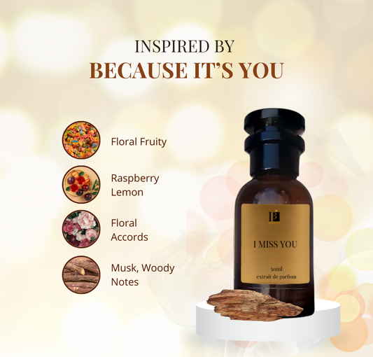 I Miss You 50ml - Inspired by Because it’s You