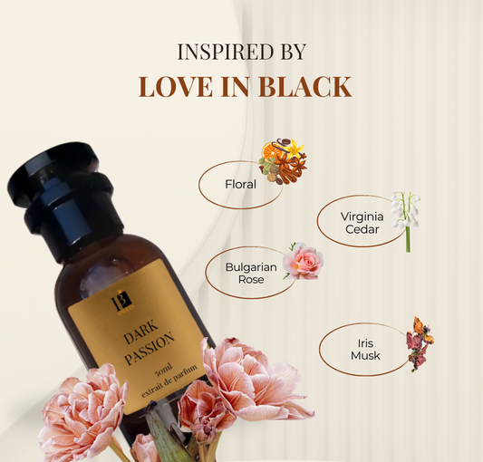 Dark Passion 50ml - Inspired by love in black