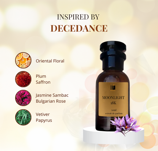 Moonlight 18k 50ml - Inspired by Decedance