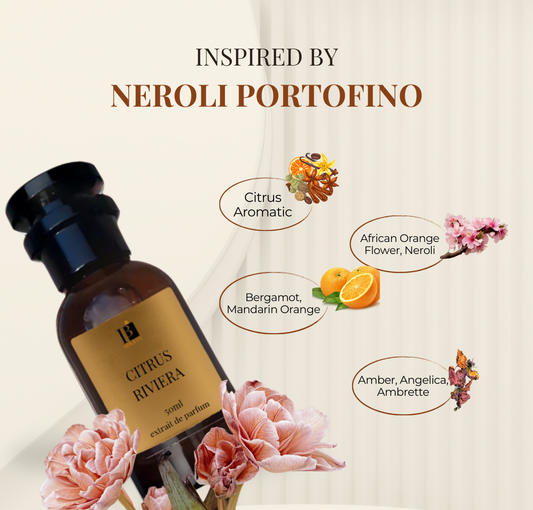 Citrus Riviera 50ml - Inspired by Neroli Portofino