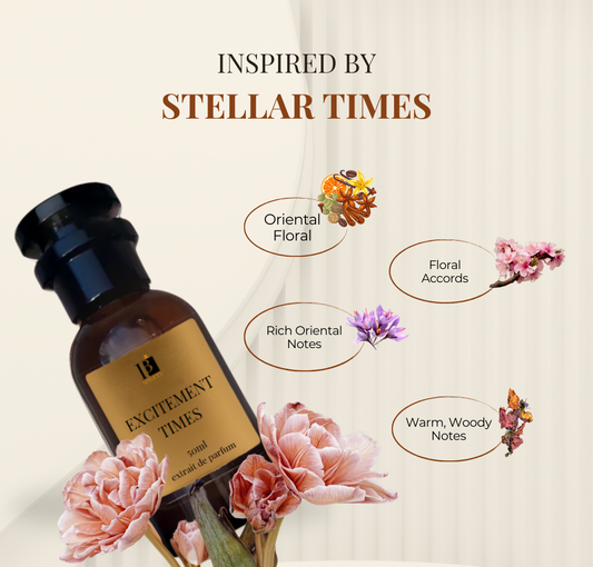 Excitement Times 50ml - Inspired by Stellar Times