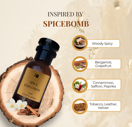 Spice Explosion 50ml - Inspired by Spicebomb
