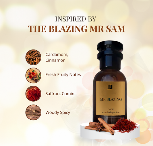 Mr Blazing 50ml - Inspired by The Blazing Mr Sam