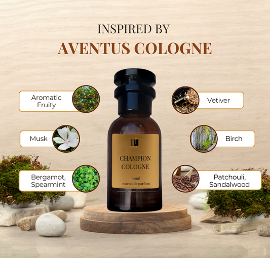Champion Cologne 50ml Inspired by Aventus Cologne