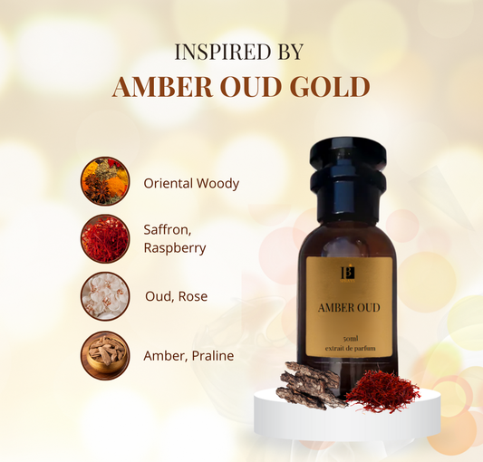 Amber Oud 50ml - Inspired by Amber Aoud