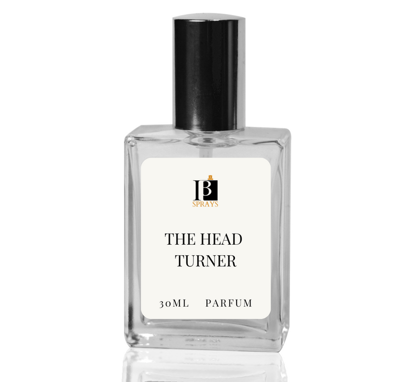 Head turner fragrance body top spray