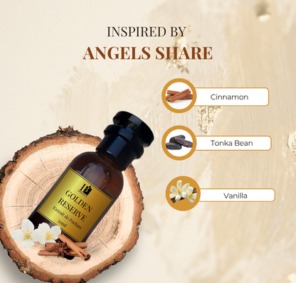 Golden Reserve 50ml – Inspired by Angels' Share