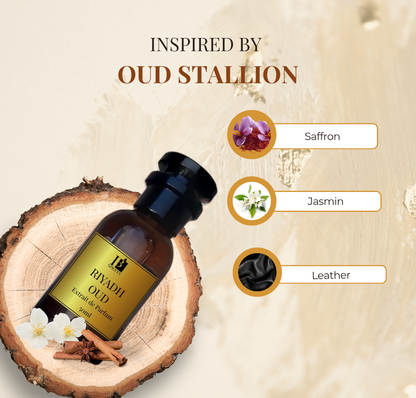 Riyadh Oud 50ml - inspired by Oud Stallion