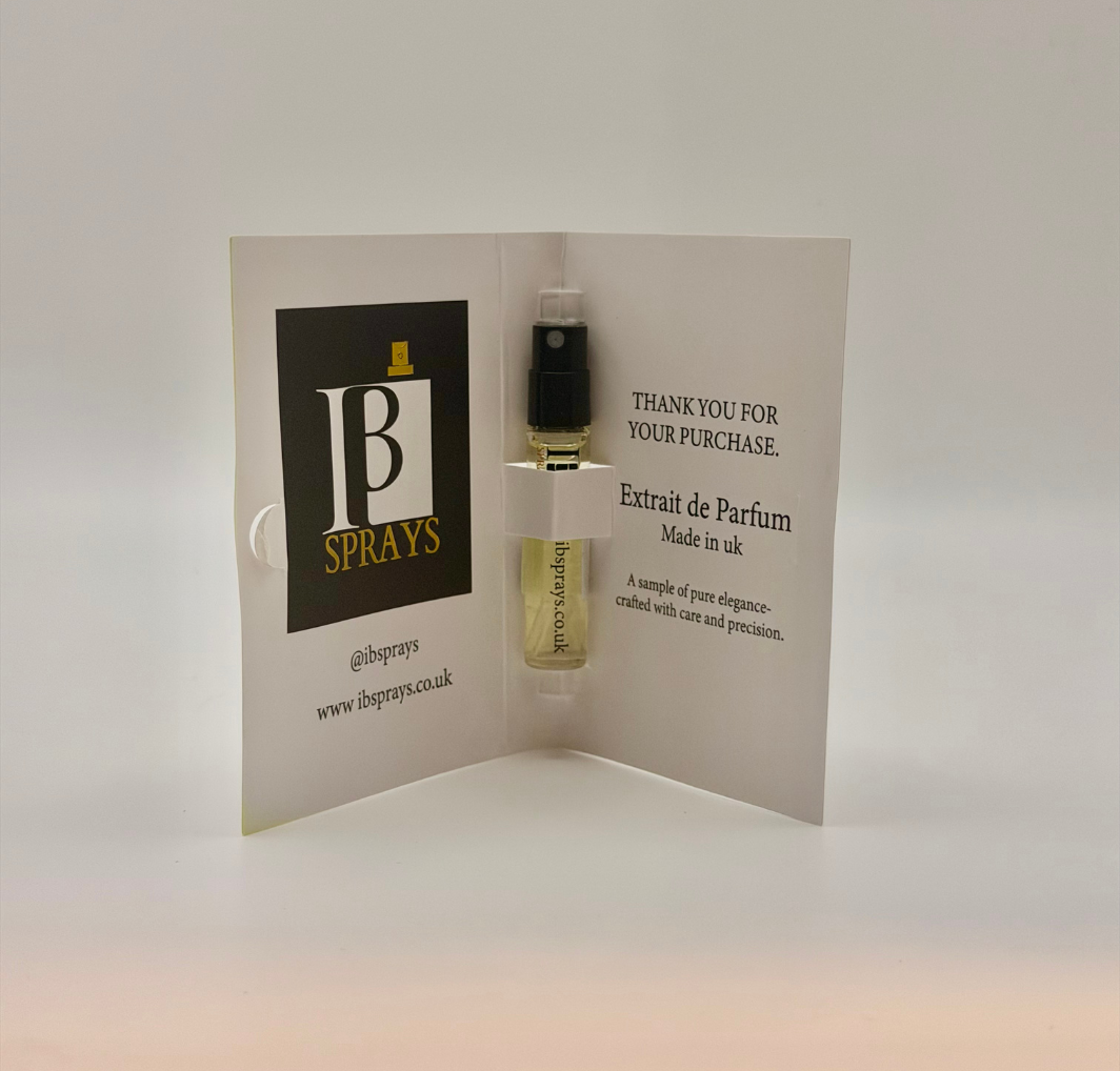 IB Sprays 3ml fragrance sample card