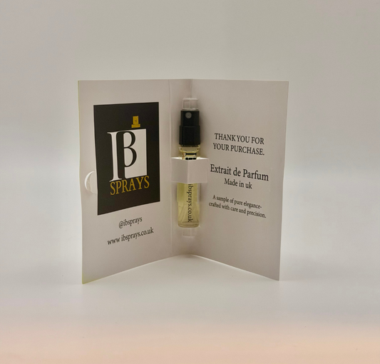 IB Sprays 3ml fragrance sample card